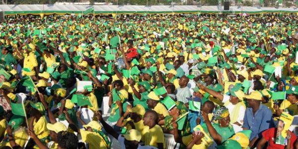 Tanzanians celebrating the draft constitution (photo credit: AWC) Tanzanians celebrating the draft constitution (photo credit: AWC)