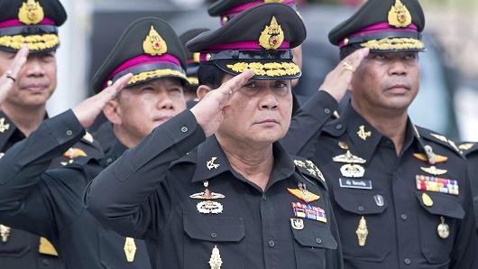 General Prayuth Chan-ocha was elected Thailand's Prime Minister on 21 August 2014. Photo: getty images General Prayuth Chan-ocha was elected Thailand's Prime Minister on 21 August 2014. Photo: getty images