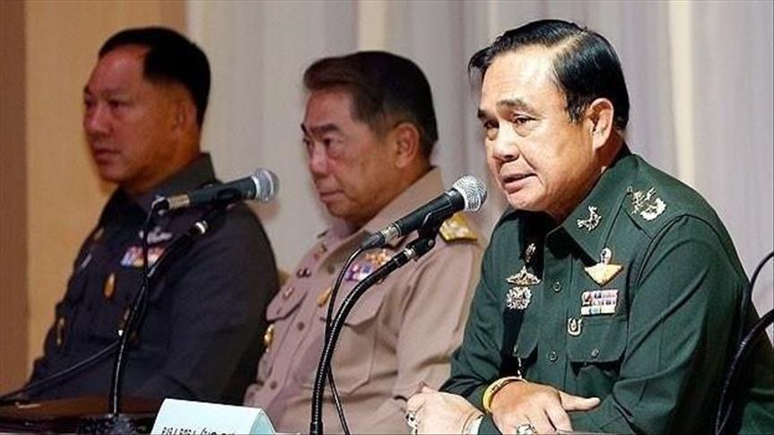 Leaders of Thai military (photo credit: Anadolu Agency) Leaders of Thai military (photo credit: Anadolu Agency)