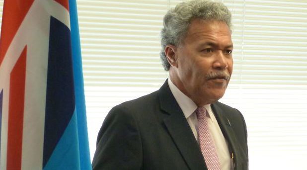 Tuvalu's Prime Minister, Enele Sopoaga. Photo: RNZI / Jamie Tahana Tuvalu's Prime Minister, Enele Sopoaga. Photo: RNZI / Jamie Tahana