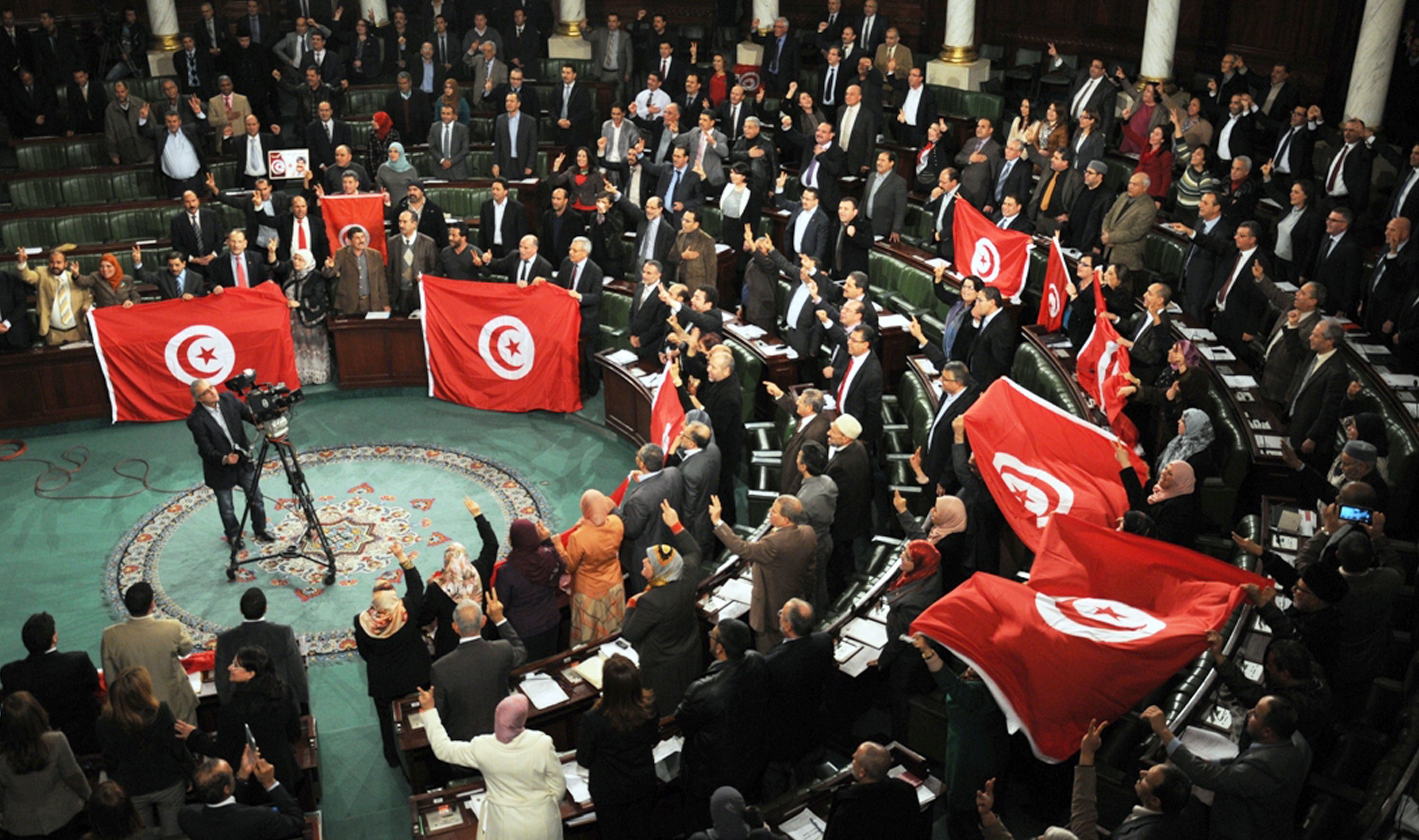 Tunisia's national Constituent Assembly continues to double as Parliament until new elections Tunisia's national Constituent Assembly continues to double as Parliament until new elections