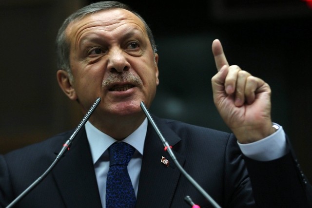 Turkey's President Recep Tayyip Erdogan (photo credit: Adem Altan / AFP)