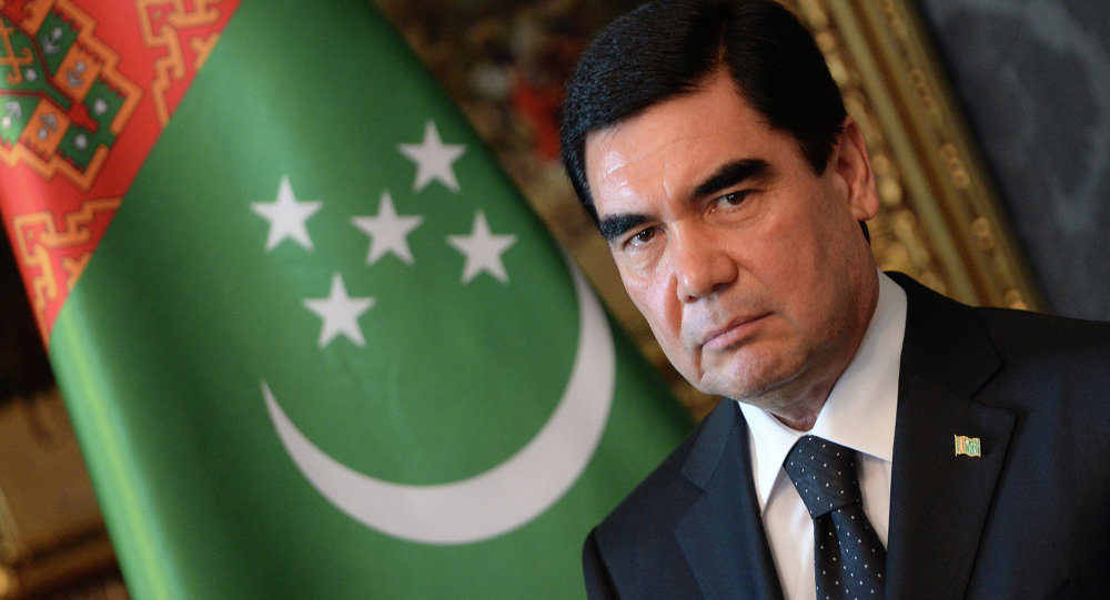 President Gurbanguly Berdimuhamedow  (photo credit: AFP/Attila Kisbenedek)