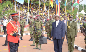 Ugandan president Yoweri Museveni (photo credit: The Observer) Ugandan president Yoweri Museveni (photo credit: The Observer)
