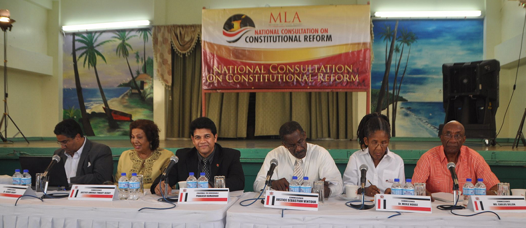 National Consultation On Constitutional Reform 4th Consultation At The Sangre Grande Civic Centre Sangre Grande Civic Centre