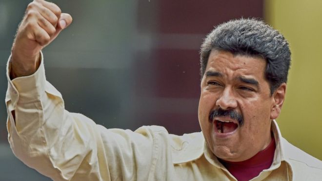 Venezuelan President Nicolas Maduro (photo credit: BBC) Venezuelan President Nicolas Maduro (photo credit: BBC)